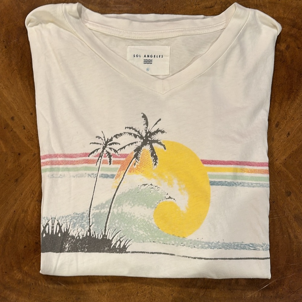 SOL ANGELES SUNSET 🌅 V TEE